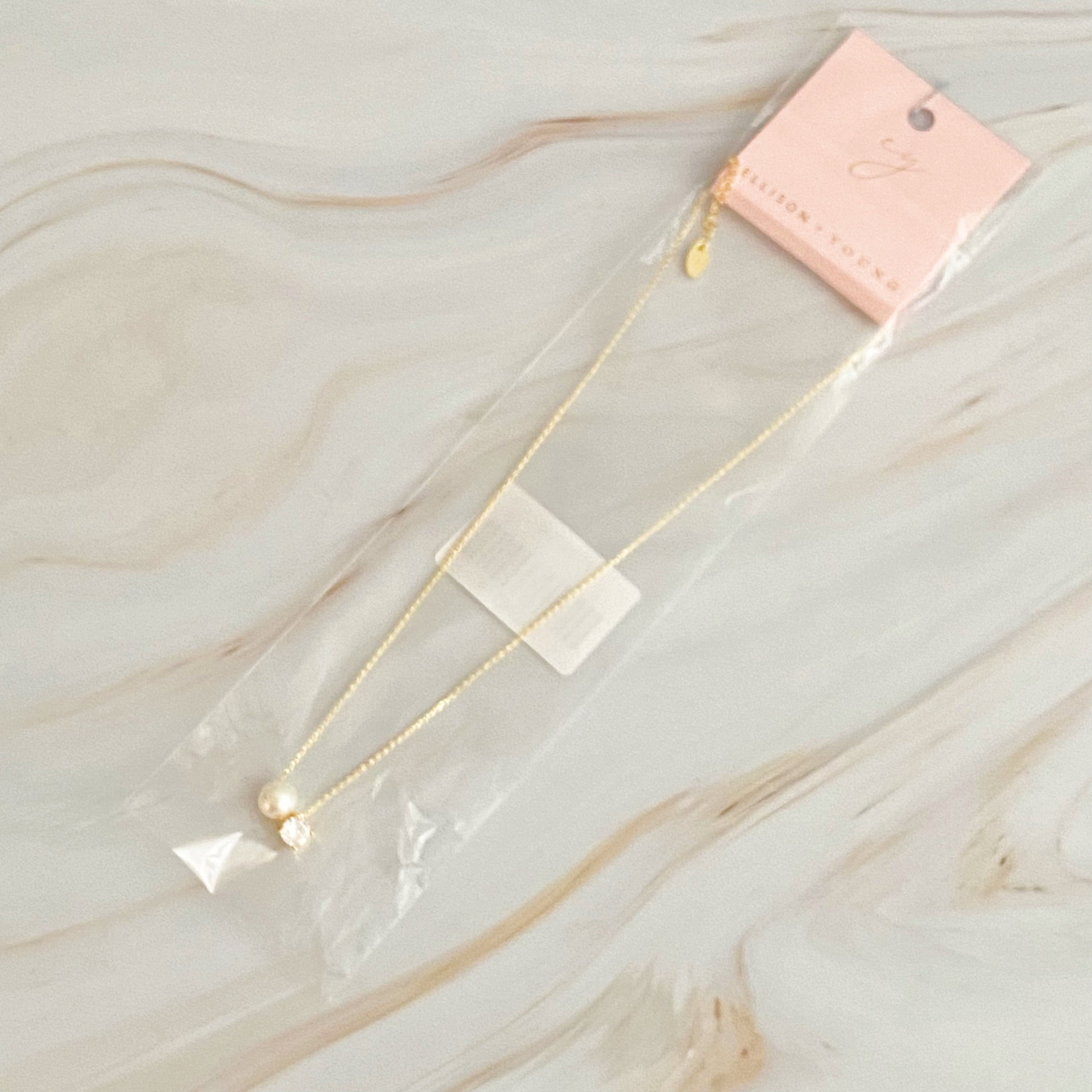 Collier Perle et Diamant