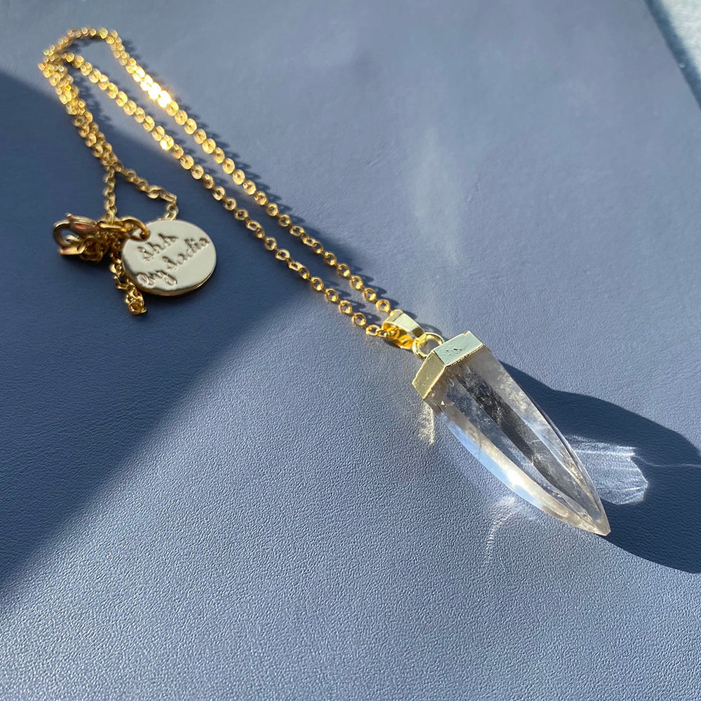 Collier Glow - Quartz Cristal