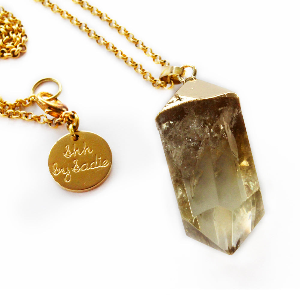Collier Glow - Quartz Cristal