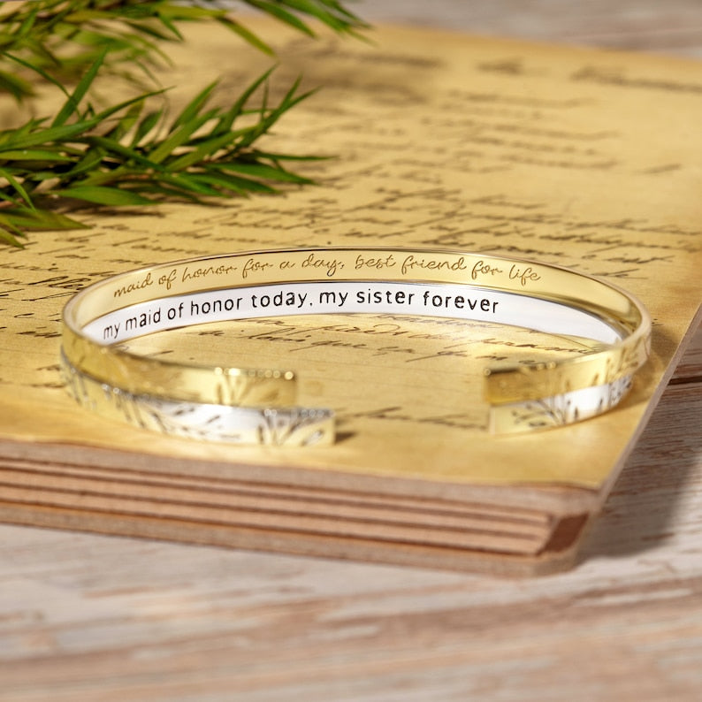 Bracelet Cadeau Demoiselle d'Honneur