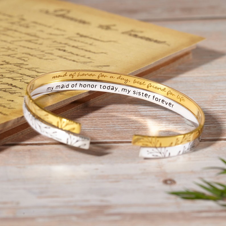 Bracelet Cadeau Demoiselle d'Honneur