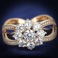 Bague Argent 925 Rose Gold avec CZ